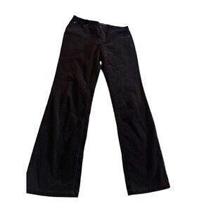 Women’s Chaps Brown Stretch Corduroy Pants Size 8